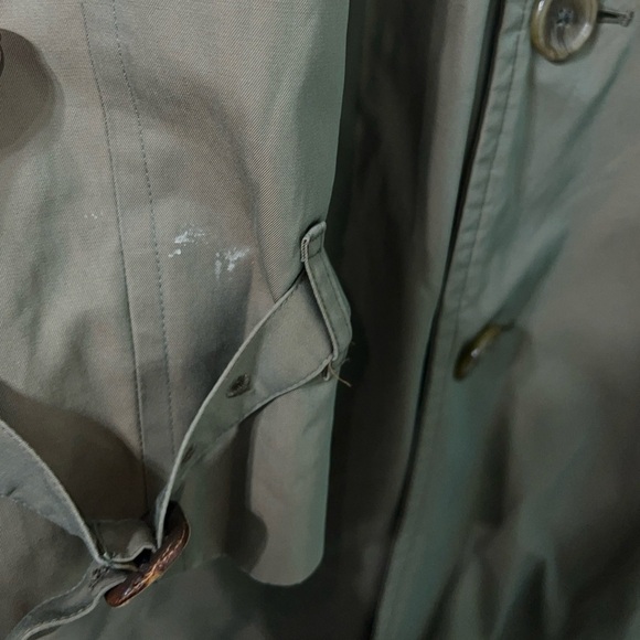 Vintage Burberry’s Nova Check Lined Jacket Olive Green Men’s 50 - Picture 5 of 5